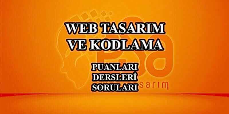 web tasarım ve kodlama hakkında bilgiler